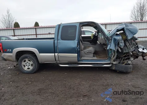 2006 Chevrolet Silverado 1500 Lt3 из США, поврежденный, VIN 1GCEK19B06Z286091